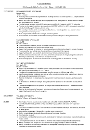 Federal jobs are highly contested thanks while usajobs, the prime job board for federal jobs, is a great place to find opportunities, applying for federal jobs and writing a federal resume. Security Specialist Resume Samples Velvet Jobs