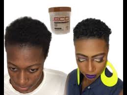 Close knit soft brissel brush this method works for. Coconut Oil Eco Styler Gel On Short 4c Natural Hair Youtube