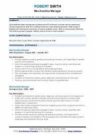 A visual merchandiser often works as part of a display team, following design plans of the client or a senior member of the merchandising staff. Merchandise Manager Resume Samples Qwikresume