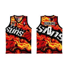 Outerstuff devin booker phoenix suns #1 purple youth alternate swingman jersey. Phoenix Suns Full Sublimation Jersey Shopee Philippines