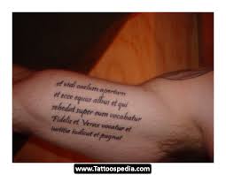 Pick your favorite verbal representation for a quote inner bicep tattoo. Bicep Quote Tattoos Bicep Quote Tattoos