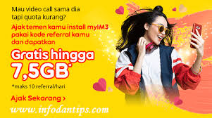Klik dan masuk ke menu pesan/sms/message.; Cara Mendapatkan Kuota Gratis 7 5gb Indosat Im3 Ooredoo