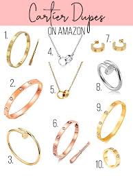 Amazon Designer Cartier Dupes Amazon Jewelry Love Ring Cartier Love Ring