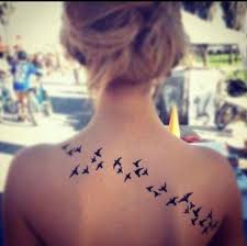 Small Bird Tattoos On Back For Girls Bird Tattoos Love Birds Tattoo Bird Tattoo Back Tattoos Picture Tattoos