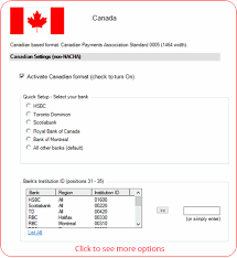 Birth certificate issued in canada. Create A Canadian Eft File With Ach Universal Electronic Funds Transfer Software