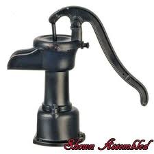dolls house old fashioned water pump