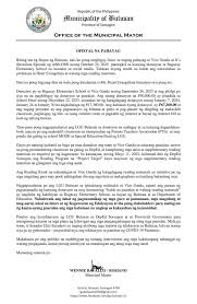 Uttalelse fra ordføreren i Bulusan angående Vice Gandas uttalelse :  rChikaPHPiaVsHeart