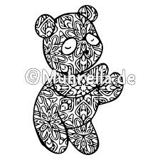 Ok, so yeah, panda bears are black and white. Cute Panda Coloring Book