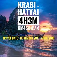 Save oyo 89671 changlun star motel to your lists. Trip2gether Krabi Hatyai 4h3m Dewasa Rm450 Date Facebook