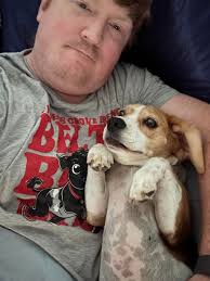 Loves her morning belly rubs