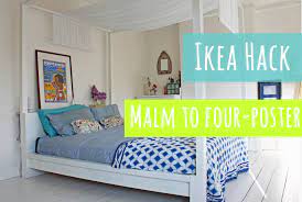 Jul 30, 2020 · cut a 2×3 at 16″ to form the middle brace. Ikea Hack Malm Bed Into A Four Poster Malm Bed Canopy Bed Diy Ikea Hack