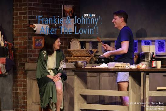 First look at the cast of Frankie and Johnny in rehearsal! Starring Kat  Evans and Mark Mendelsohn, great things are happening, and we can't wait  for opening night next week. Tickets available