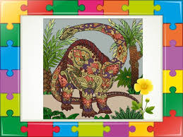 Toddlers and preschoolers will love these free printable puzzles to learn about body parts! The Dino Puzzle 2 Free Games Activities Puzzles Online For Kids Preschool Kindergarten By Liat Bitton Paz