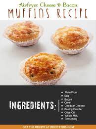 Recipe This Air Fryer Egg Cups Recipe Bacon Muffins Cheese And Bacon Muffins Recipes