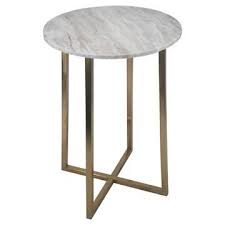 Circular Accent Table Brown Marble Gold Threshold Target Targetfinds Accent Table Marble Side Tables Marble Tables Design