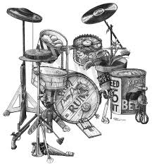 Pin De Mark Keriakes En Drums Percussion Baterias Musicales Bateria Dibujo Artes Musicales