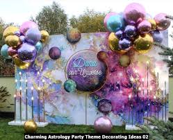 Charming Astrology Party Theme Decorating Ideas Sweetyhomee Balloon Decorations Party Birthday Balloon Decorations Party Theme