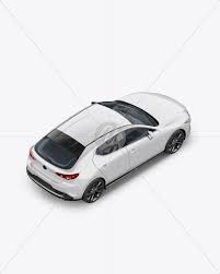 Download Hatchback Mockup Back View In Vehicle Mockups On Yellow Images Object Mockups PSD Mockup Templates