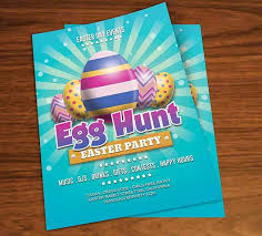 Download Free Easter Egg Hunt Party Flyer Psd Template Freebies Psd Template Free Holiday Party Flyer Flyer