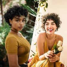 Photos de coupe de cheveux courts pour femmes. 30 Idees De Coupes Courtes Pour Vos Cheveux Boucles