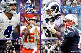 As was the case last season, brady will have one of the better supporting casts in the nfl, including a wr trio of mike evans, chris godwin and antonio brown. Calendario Postemporada Nfl 2018 Ronda Divisional Pandaancha