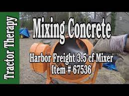 Constructing A Concrete Slab Using Sakrete Youtube Cement Mixers Mix Concrete Concrete