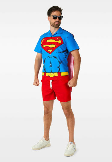 Suitmeister SUPERMAN SET - Shorts - red/rojo - Zalando.es