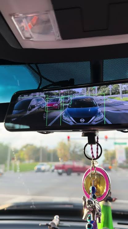 Cámara para tu carro en forma de retrovisor #camararetrovisor | camera for  car | TikTok