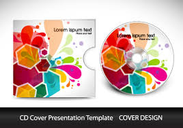 Creative cd recycling ideas for home decoration. Cd Cover Presentation Vector Template Material 12 Free Download