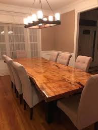 Large Live Edge Slab Table Uts Website Sales Live Edge Table Dining Rooms Wood Dining Room Table Dining Room Contemporary