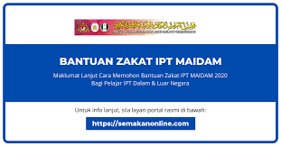 Bantuan deposit membeli motorsikal roda tiga untuk. Permohonan Bantuan Zakat Ipt Dalam Luar Negara Maidam 2020