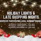 Holiday Lights & Late Shopping Nights event in Harmony, MN