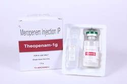 Моля, прочетете внимателно тази листовка преди да започнете лечение с меронем. Theopenam 1 Gm Injection Theon Pharmaceuticals Limited