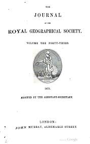The journal of the Royal Geographical Society of London