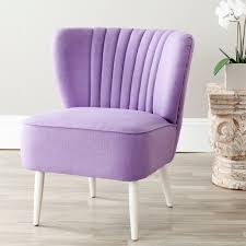 Only 6 left in stock (more on the way). Safavieh Mid Century Purple Accent Chair 24 4 X 28 3 X 29 9 Overstock 6387522
