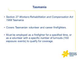 Coordinator, community engagement listed two days ago 2d ago at cancer council queensland. Firefighters Compensation And Presumptive Legislation Nicola Quin Director Strategy And Support Division Cancer Council Victoria Ppt Download