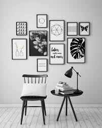 Bedroom Black And White Wall Decor Ideas Abstract Triangles Black And White Instant Download Art Etsy White Wall Art Poster Wall Art Black And White Wall Art