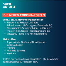 Du willst swr aktuell im radio hören oder dir die letzte ausgabe der fernsehnachrichten ansehen? Swr Aktuell Diese Neuen Strengeren Regeln Haben Die Lander Und Der Bund Einstimmig Beschlossen Facebook