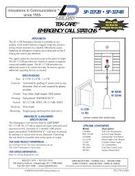 Tek Care Emergency Call Stations Sf 117 2b Sf 117 4b Manualzz
