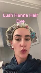 Lush henna hair dye!!! #lush #lushhenna #lushhairdye #athomehairdye #d...