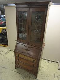 There are 58 secretary desk with hutch for sale on etsy, and they cost $994.12 on average. Antique Secretary Desk With Hutch And Stained Glass Doors Furniture Vintage And Antique Items Home Goods Art Shop Tables Juke Box Music More K Bid