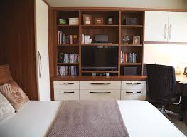 Small space ideas for the bedroom and home office. Guest Bedroom Office Conversion Strachan Case Study