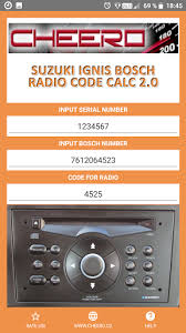 Download ignis apk 4.9.1 for android. Radio Code Calc For Suzuki Ignis Subaru Justy G3x Apk By Cheero08 Wikiapk Com