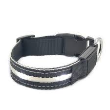 China Ed Light Up Dog Collar By Lumoleaf Usb Rechargeable With Weather Resistance Flashing Lights Reflective Nylon Belt Matching Led Leash Available Separately China Pet Dog Collar And Pet Collar And Leash