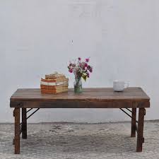 I used cedar because it holds up well outside.this is a fun. Rustic Vintage Folding Coffee Table
