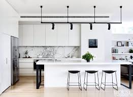 Black And White House Interior Kitchen 97 Fancy Black And White Kitchen Ideas Home Decor Kitchen White Marble Kitchen Contemporary Kitchen