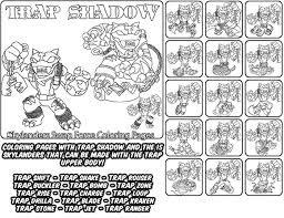 Skylanders Swapforce Printable Coloring Pages Malen