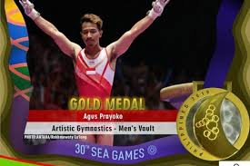 Gymnastic Sumbang Medali Emas Ke 15 Indonesia Di Sea Games 2019