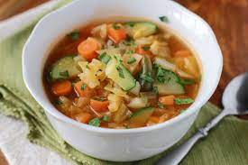 Garden Vegetable Soup Recipe Low Cholesterol Food Com Vegetable Recipes Healthy Soup Recipes Vegetable Soup Recipes