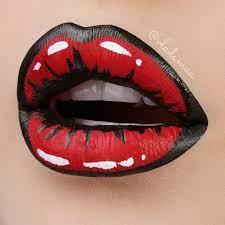 Vlada Mua Pop Art Makeup Lip Art Comic Makeup